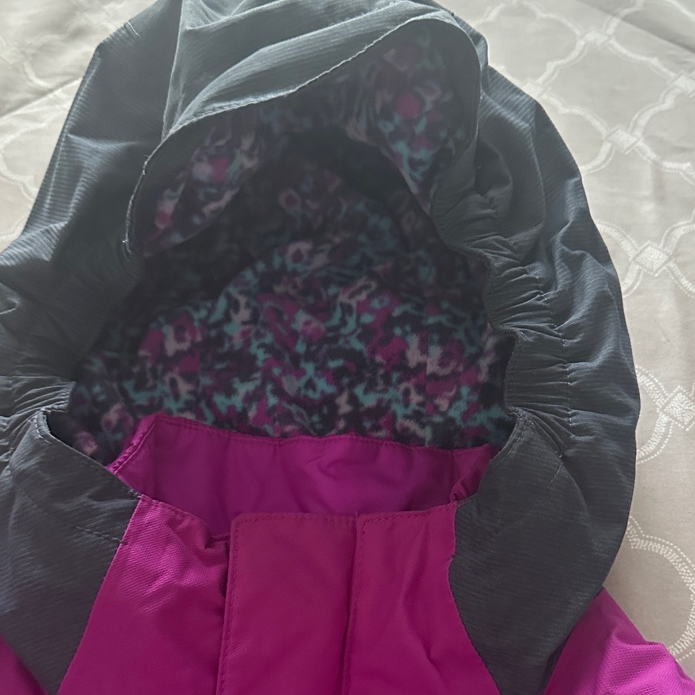 Columbia Kids' Fuchsia and Gray Jacket - Picture 5 of 9
